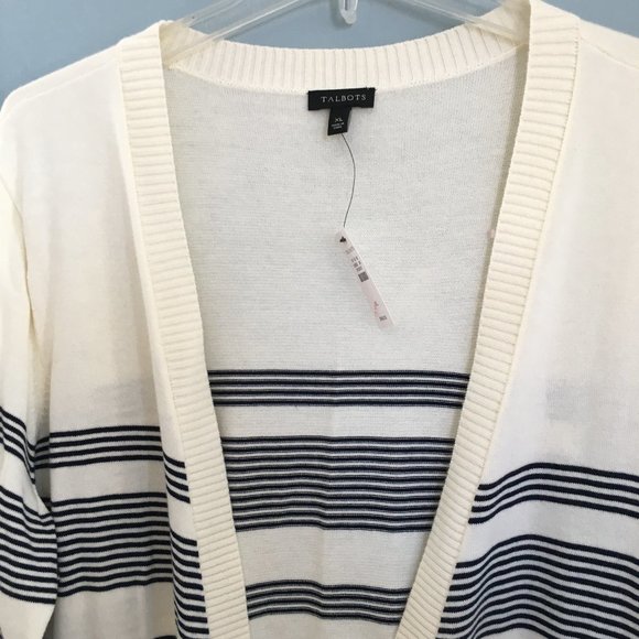 NWT Striped Cardigan Duster in Size XL - Picture 4 of 7